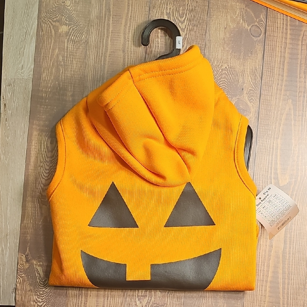 Dog Pumpkin Hoodie Costume